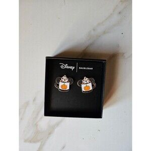 Disney baublebar pumpkin spice latte earrings